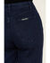 Image #4 - Rolla's Women's Dark Wash High Rise Wide Leg Sailor Stretch Jeans, Dark Wash, hi-res