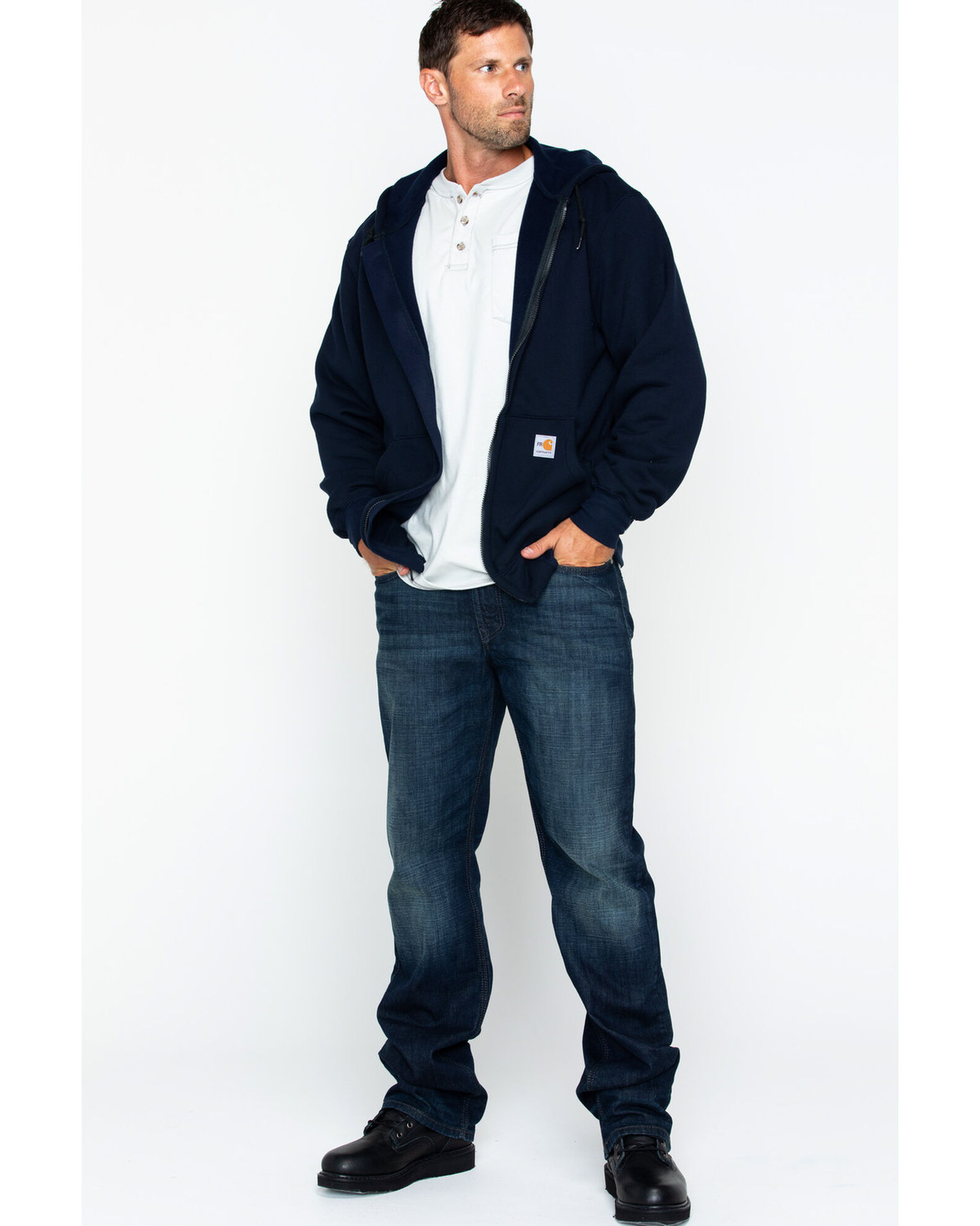 Carhartt Men s Zip Front Heavyweight FR Work Jacket Big Tall Boot Barn
