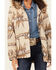 Image #3 - Outback Trading Co Women's Boot Barn Exclusive Southwestern Print Fur Trim Myra Jacket, Brown, hi-res