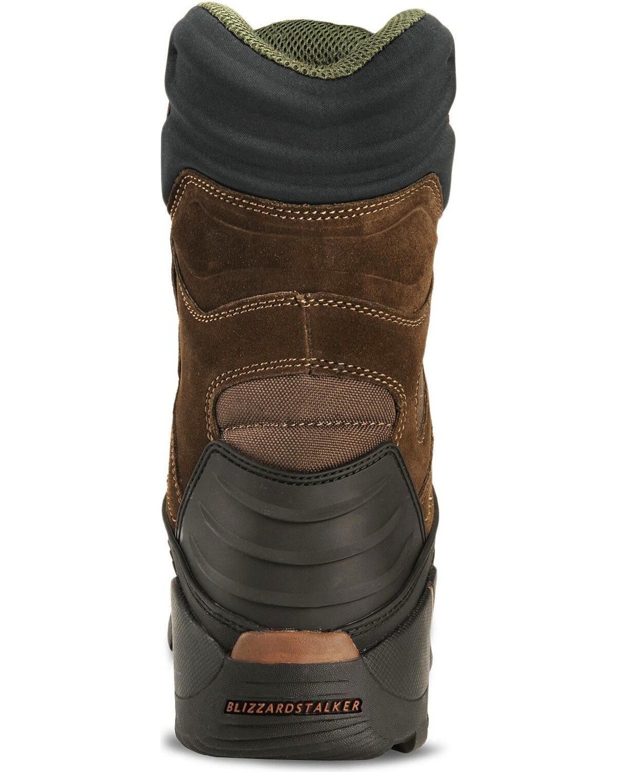 Image #7 - Rocky Men's Steel Toe Blizzard Stalker Work Boots, Brown, hi-res