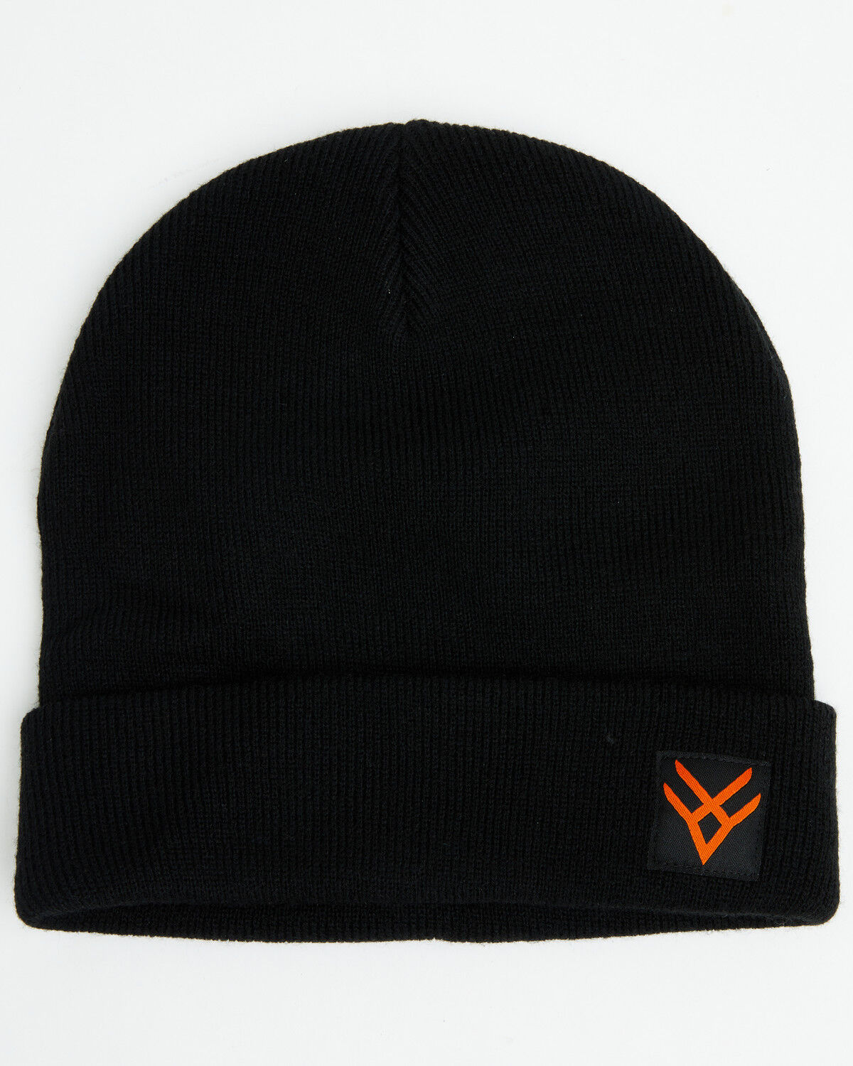Image #1 - Hawx Men's Small Side Logo Beanie, Black, hi-res