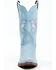 Laredo Women's Joy 11" Hummingbird Embroidered Western Boot - Square Toe, Blue, hi-res