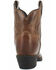 Laredo Women's Brown Shortie Western Booties - Round Toe, Brown, hi-res