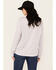Image #4 - Carhartt Women's Relaxed Fit Midweight Crewneck Sweatshirt, Light Purple, hi-res