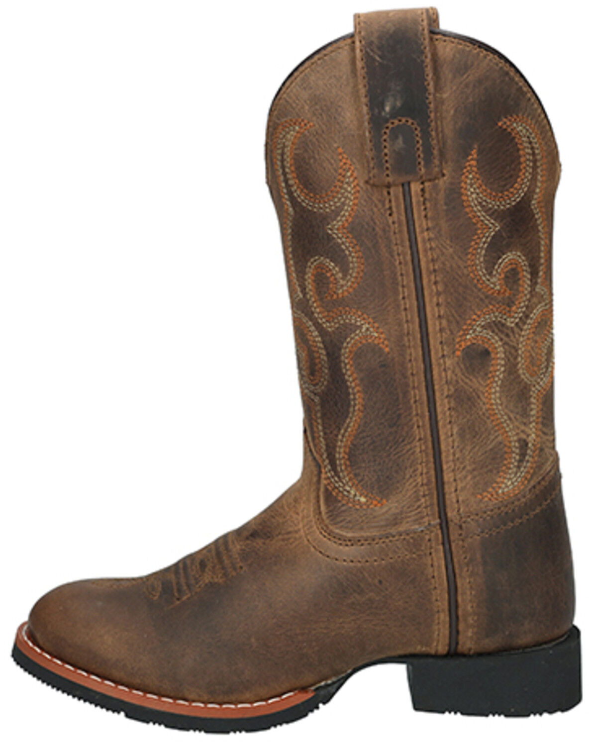 Image #3 - Smoky Mountain Boys' Showdown Western Boots - Round Toe, Brown, hi-res