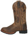 Image #3 - Smoky Mountain Boys' Showdown Western Boots - Round Toe, Brown, hi-res