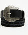 Image #5 - Idyllwind Women's Boot Stitch Roughout Suede Belt, Black, hi-res
