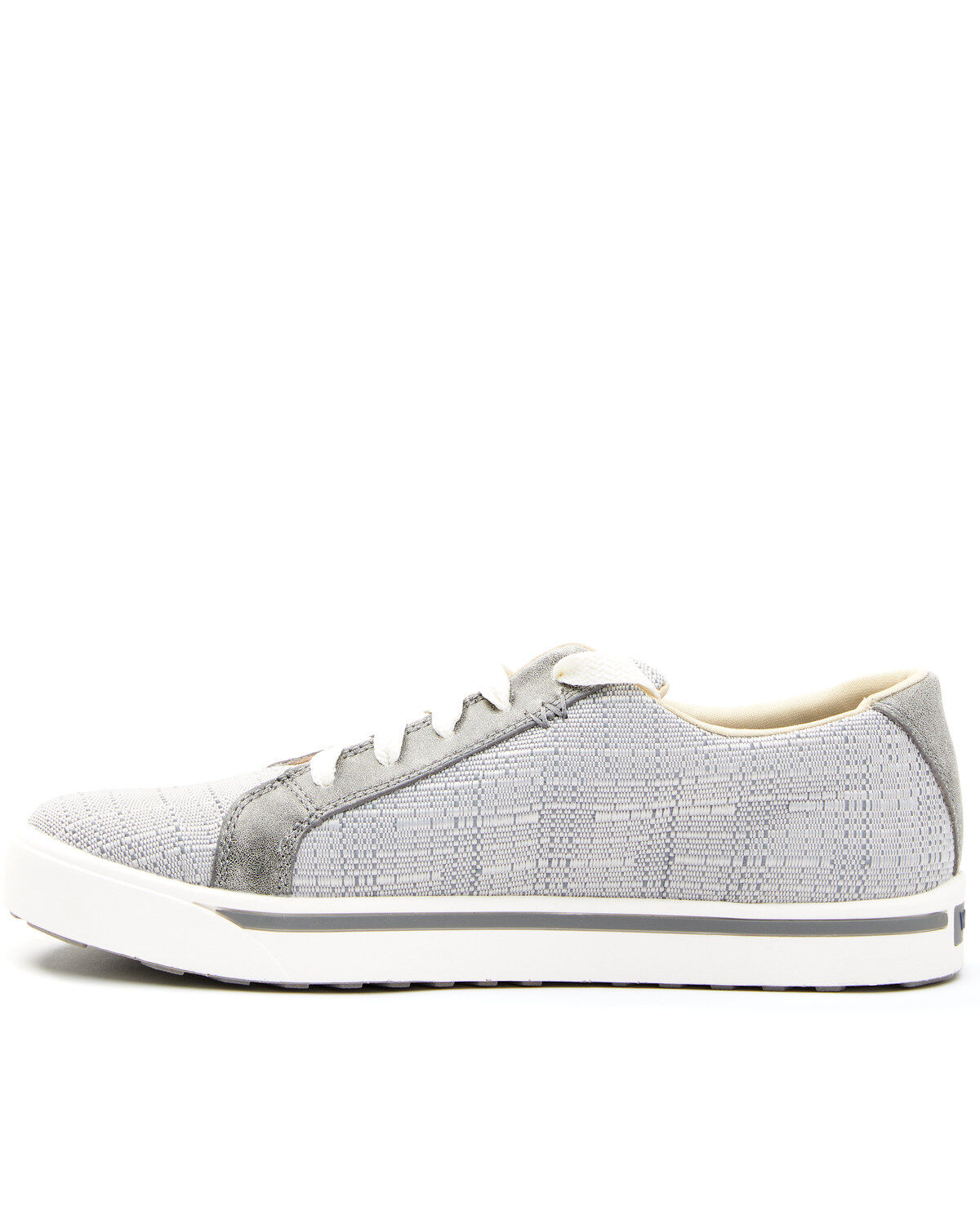 Image #3 - Wrangler Footwear Men's Classic Gray Shoes, Grey, hi-res