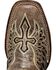 Image #6 - Corral Women's Sequin Wing & Cross Inlay Western Boots - Square Toe, Black, hi-res