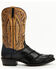 Dan Post Men's Ostrich Leg Exotic Western Boot - Snip Toe, Black, hi-res