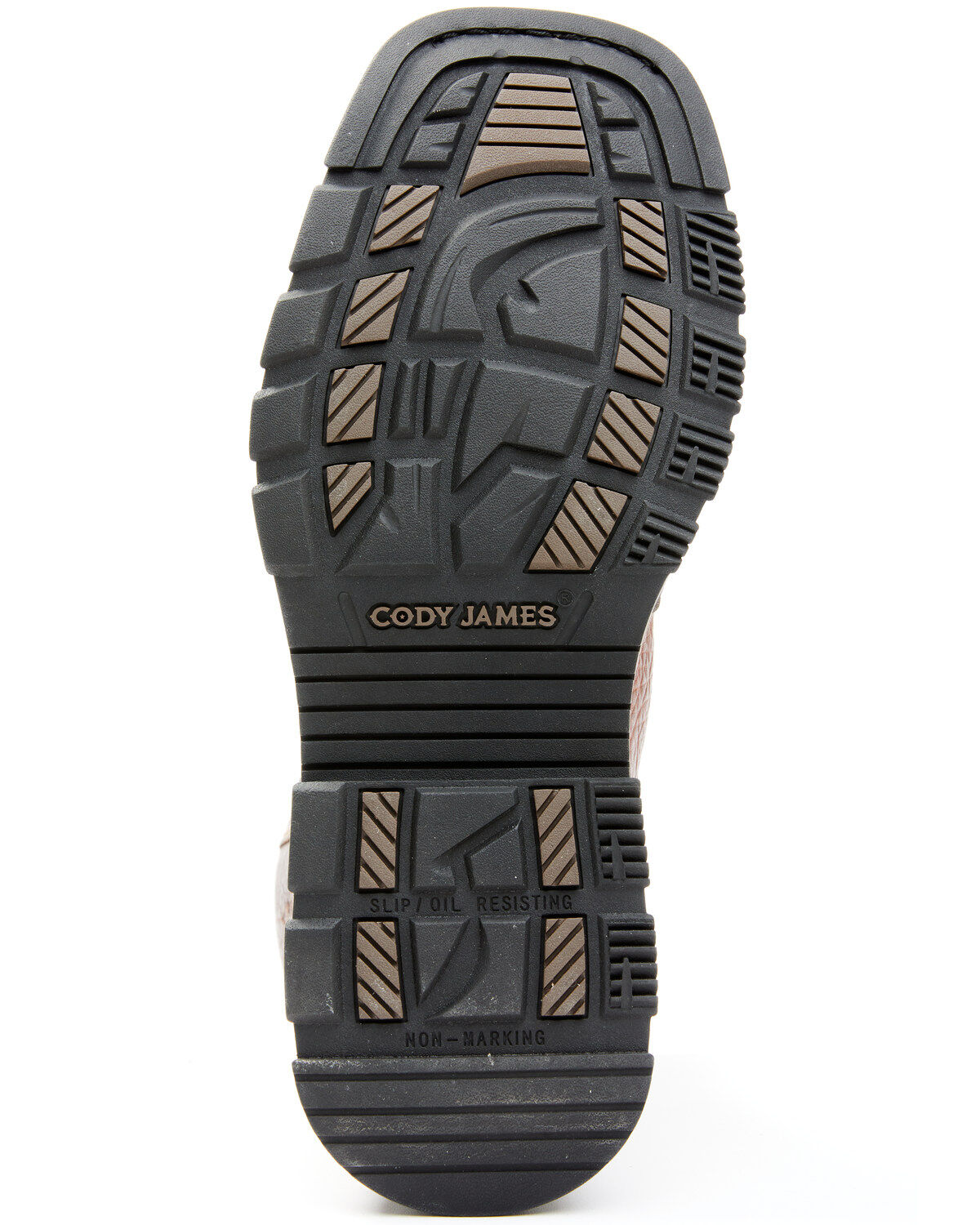 Image #7 - Cody James Men's 8" ASE7 Disruptor Work Boots - Nano Composite Toe, Brown, hi-res