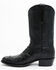 Image #3 - Cody James Black 1978® Men's Chapman Exotic Full-Quill Ostrich Western Boots - Round Toe, Black, hi-res