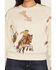 Image #3 - Ariat Women's Rodeo Rancher Graphic Sweatshirt, Cream, hi-res