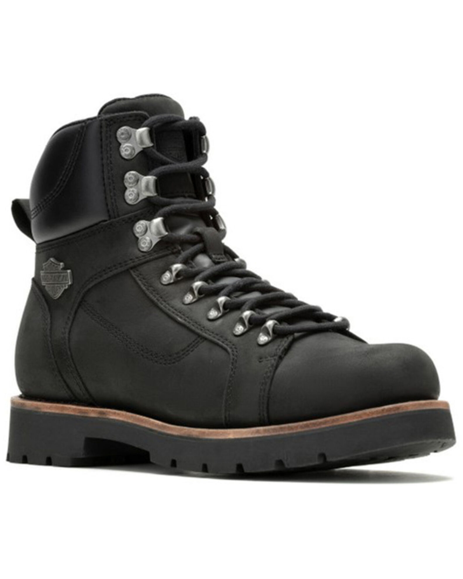 Harley Davidson Men s Windon Lace Up Motorcycle Boots Round Toe Boot Barn