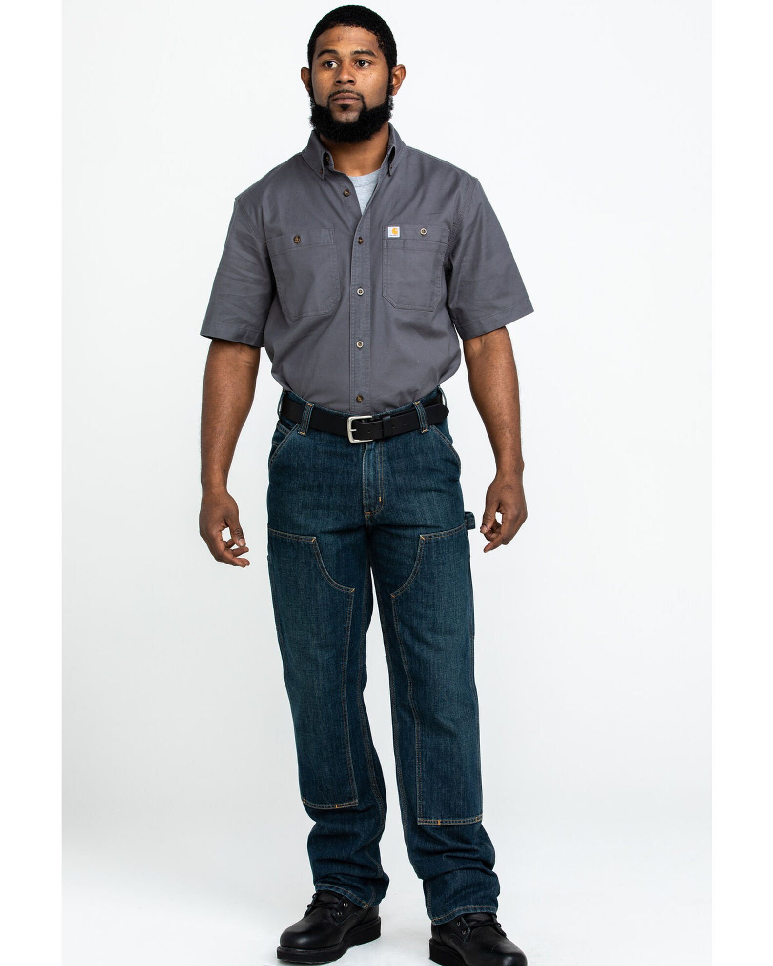 Carhartt Men s Rugged Flex Rigby Short Sleeve Work Shirt