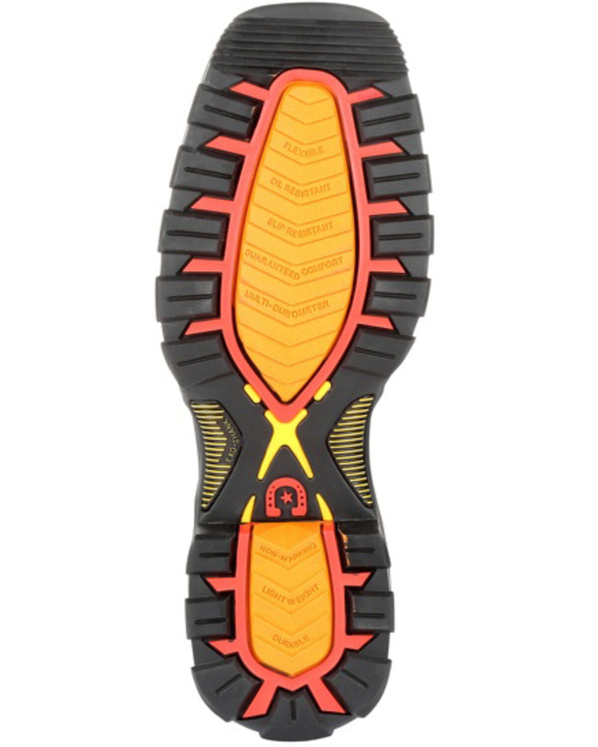 Image #7 - Durango Men's Maverick XP Waterproof Western Work Boots - Steel Toe, Rust Copper, hi-res