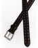 Image #2 - Moonshine Spirit Dark Brown Embroidered Barbed Wire Western Belt , , hi-res