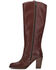 Image #3 - Frye Women's Corinne Tall Deco Stitch Fashion Boots - Round Toe, Red, hi-res