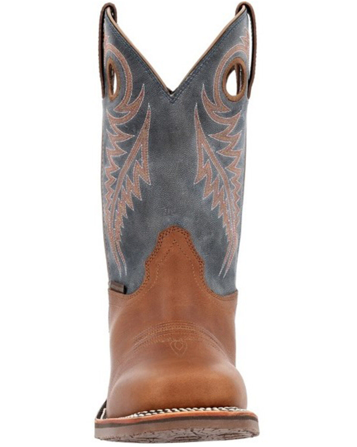 Image #4 - Georgia Boot Men's Carbo-Tec Elite Waterproof Pull On Safety Western Boots - Soft Toe, Brown, hi-res