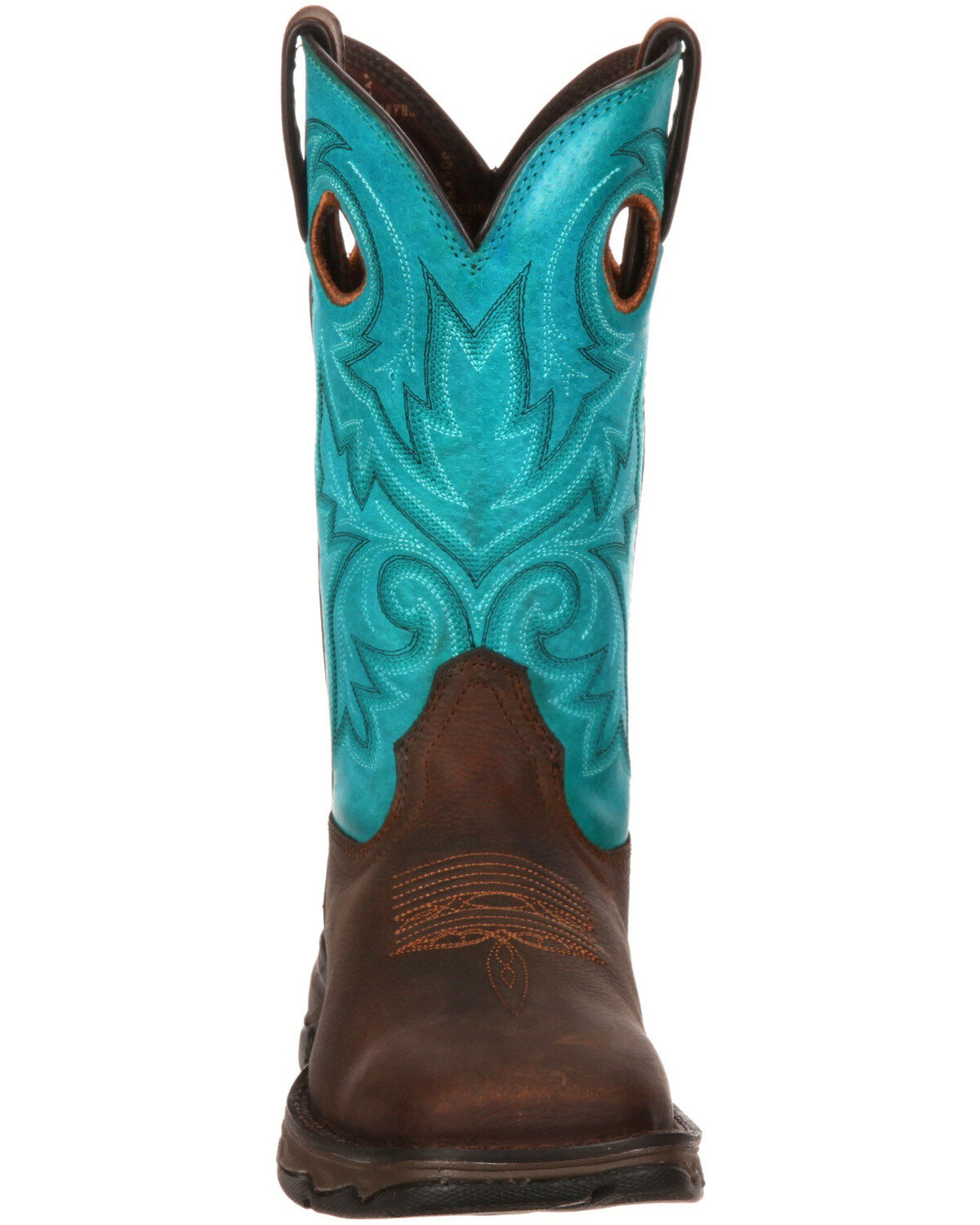 Image #5 - Durango Women's Rebel Western Work Boots - Steel Toe, , hi-res