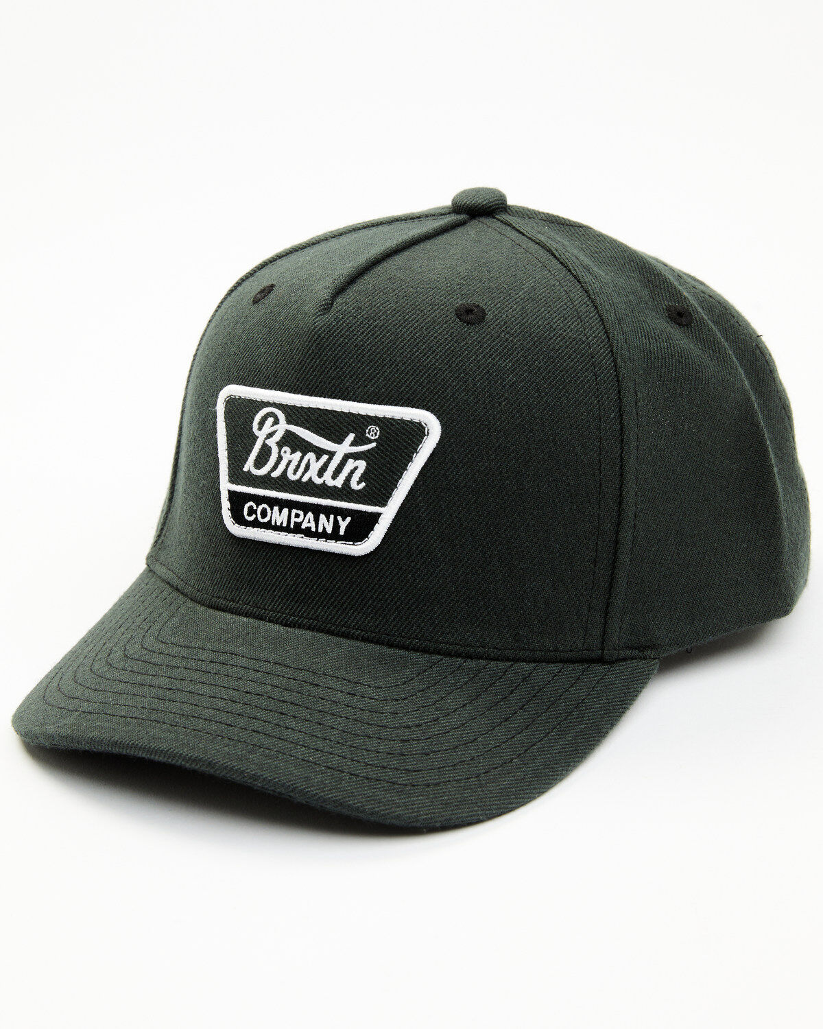 Image #1 - Brixton Men's Linwood C Netplus Ball Cap, Black/white, hi-res