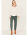 Image #1 - Levi's Premium Women's 501® Original Cropped Jeans, Green, hi-res