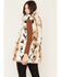 Image #4 - Azalea Wang Women's Boot Barn Exclusive Maureen Faux Fur Striped Vest, Multi, hi-res