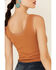 Image #4 - Bandit Brand Women's Cognac Tequila Graphic Lace Trim Tank Top , , hi-res