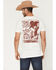 Image #1 - Moonshine Spirit Men's Viva La Vida Short Sleeve Graphic T-Shirt, Cream, hi-res