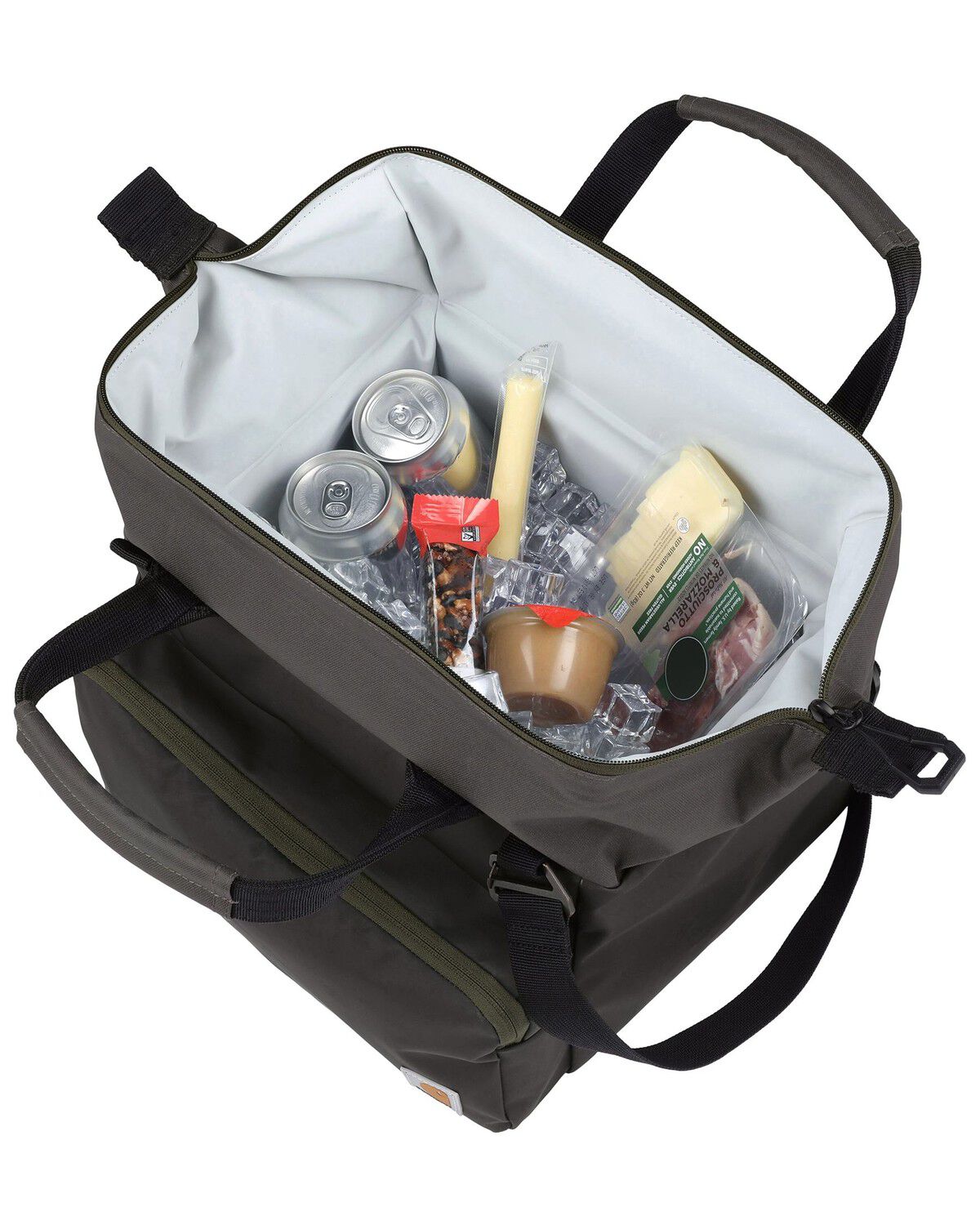 Image #5 - Carhartt Cold Front Lunch Cooler, Olive, hi-res