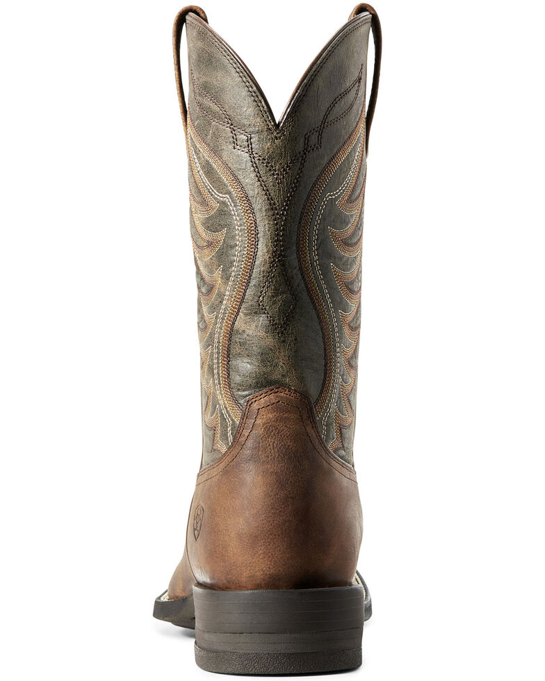 Ariat Men's Amos Quickdraw Western Boots Wide Square Toe Boot Barn