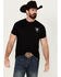 Image #2 - Cowboy Hardware Men's Viva Mexico Steer Head Short Sleeve Graphic T-Shirt, , hi-res