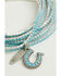 Image #3 - Lainey Wilson Women's Horseshoe Stretch Bracelet, Turquoise, hi-res