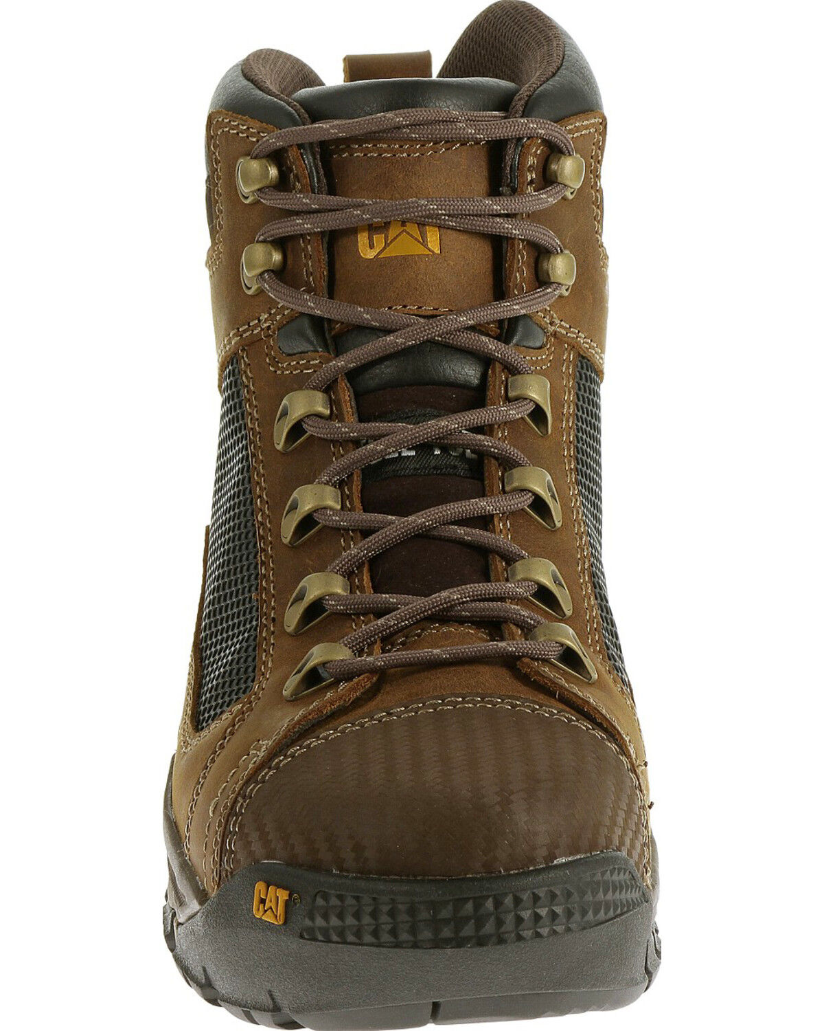 caterpillar men's convex mid steel toe work boot