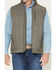 Image #3 - Cinch Men's Bonded Concealed Carry Softshell Vest, Olive, hi-res