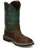Justin Men's Bolt Western Work Boots - Composite Toe, Tan, hi-res