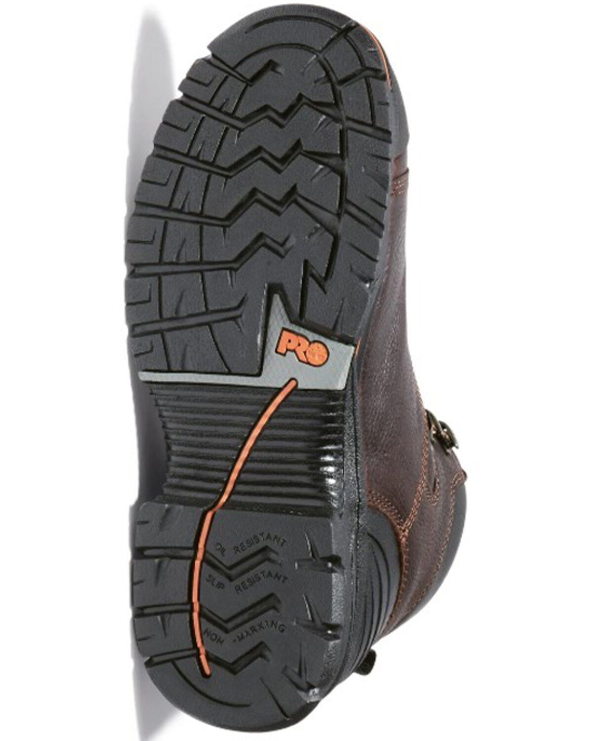 Image #5 - Timberland PRO Men's 6" Endurance Waterproof Work Boots - Steel Toe, Brown, hi-res