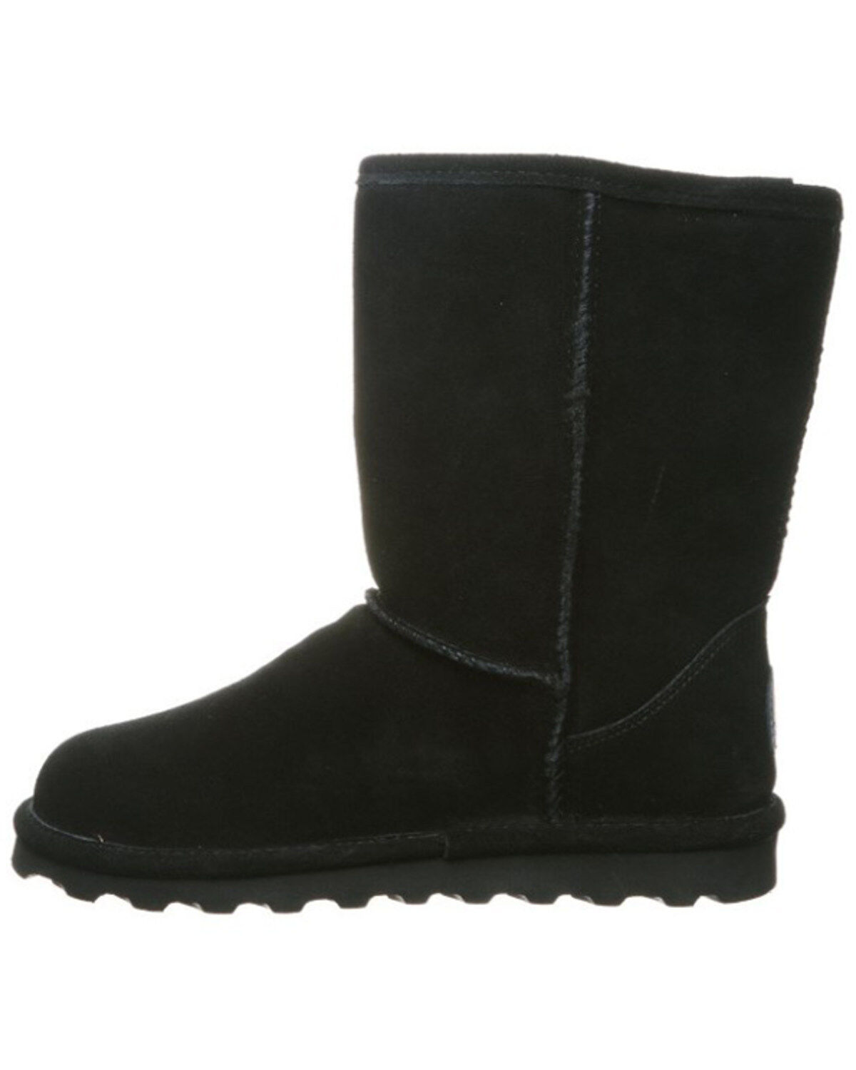 Image #3 - Bearpaw Women's Elle Short Wide Boots - Round Toe, Black, hi-res