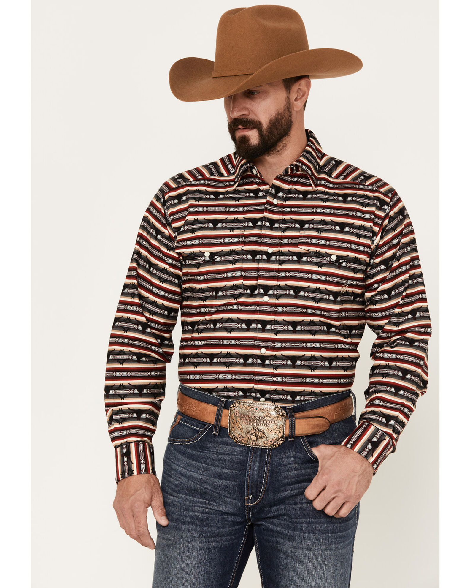 Ariat pearl snap shirts hot sale