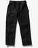 Image #3 - Carhartt Men's Iconic B01 Firm Duck Double-Front Dungaree Work Pants, Black, hi-res