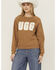 Image #1 - Ugg Women's Madeline Logo Crewneck Sweatshirt, Rust Copper, hi-res