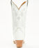 Image #4 - Shyanne Women's Daisie Exotic Full Quill Ostrich Western Boots - Snip Toe, White, hi-res