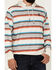 Image #3 - Hooey Men's Mesa Serape Striped Hooded Sweatshirt, , hi-res