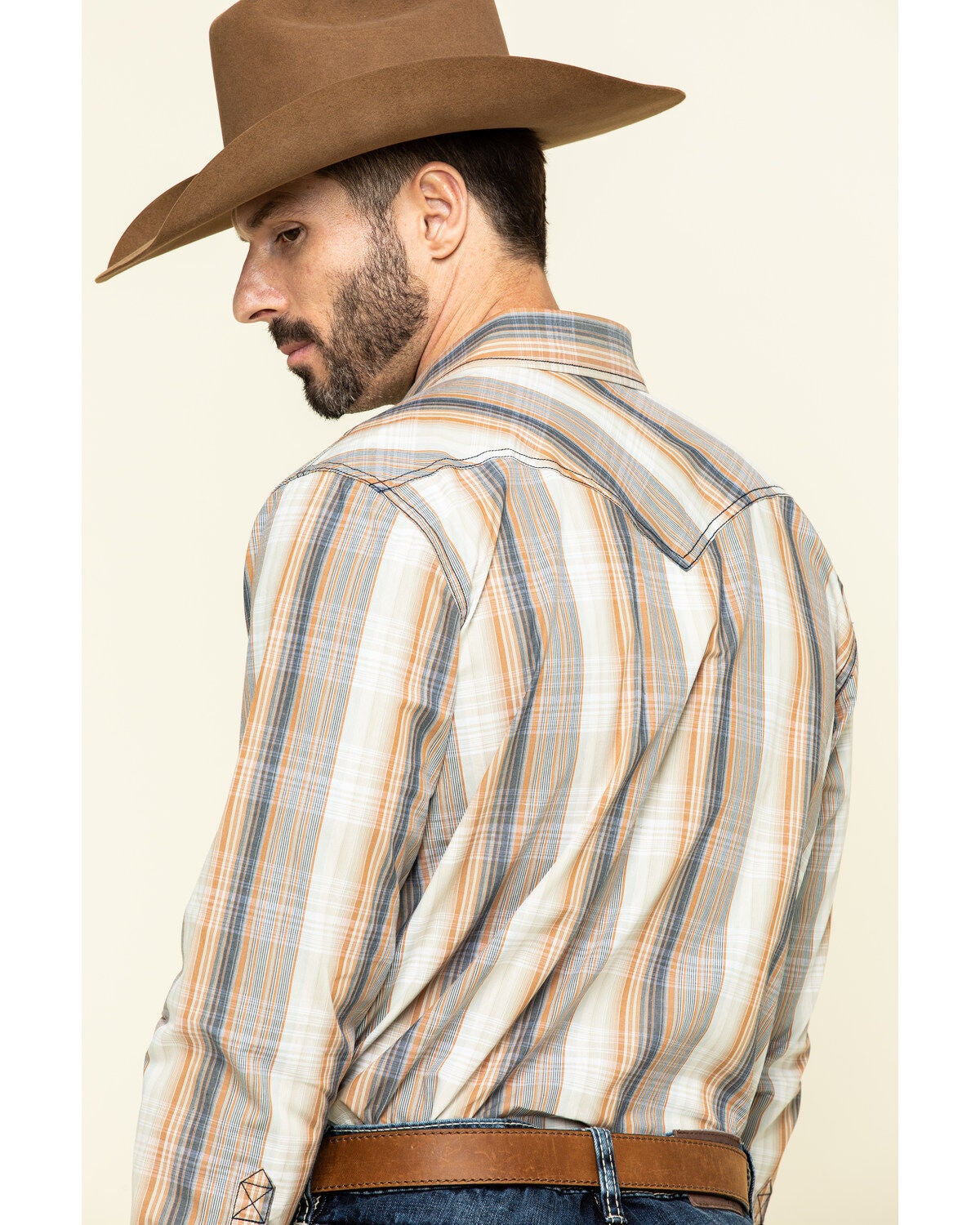 Image #5 - Cody James Men's Coal Miner Large Plaid Long Sleeve Western Shirt , , hi-res