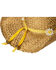 Image #4 - Shyanne® Girls' Daisy Straw Hat, Brown, hi-res