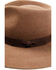 Shyanne Women's Brown Grosgrain Bow Stiff Brim Wool Felt Western Hat , Brown, hi-res