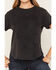 Image #3 - Idyllwind Women's Howdy Nudie Shirttail Short Sleeve Graphic Tee, Black, hi-res