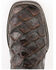 Ferrini Women's Bronco Western Boots - Square Toe, Chocolate, hi-res