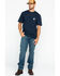 Carhartt Men's Solid Pocket Short Sleeve Work T-Shirt, Navy, hi-res