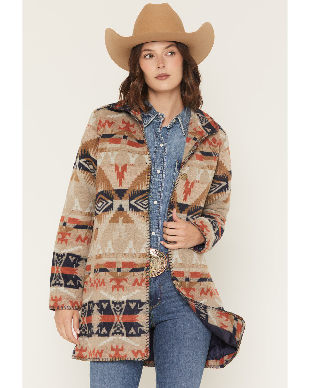 Image #1 - Outback Trading Co Women's Moree Jacket, Multi, hi-res